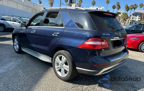 2014 Mercedes-Benz Ml 350 z USA, uszkodzony, nr VIN 4JGDA5JB7EA369463